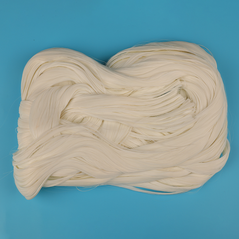 Traino di poliestere floccato 45D semilucido grezzo